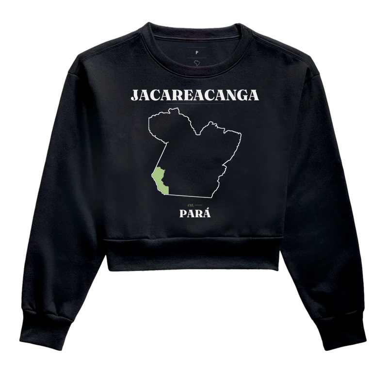 Jacareacanga | Legado PA - Cropped Moletom