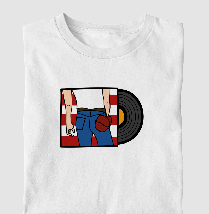 Camiseta Infantil Inspiração Bruce Springsteen