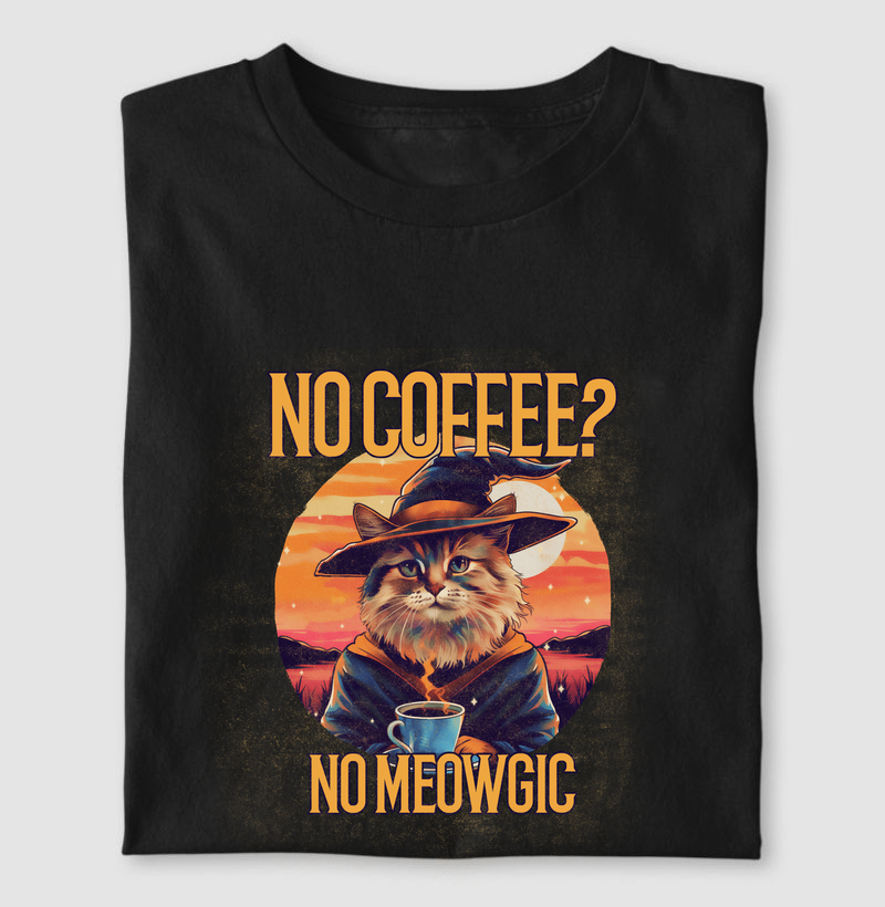 No coffe, no meowgic