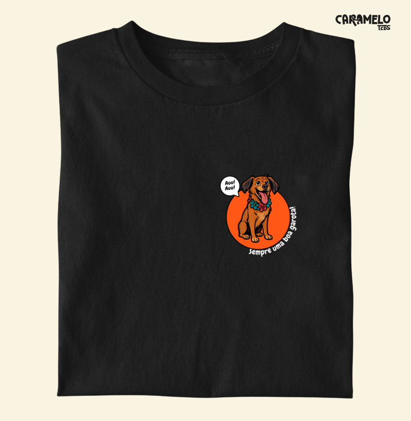 Camiseta Boa Menina Caramelo II