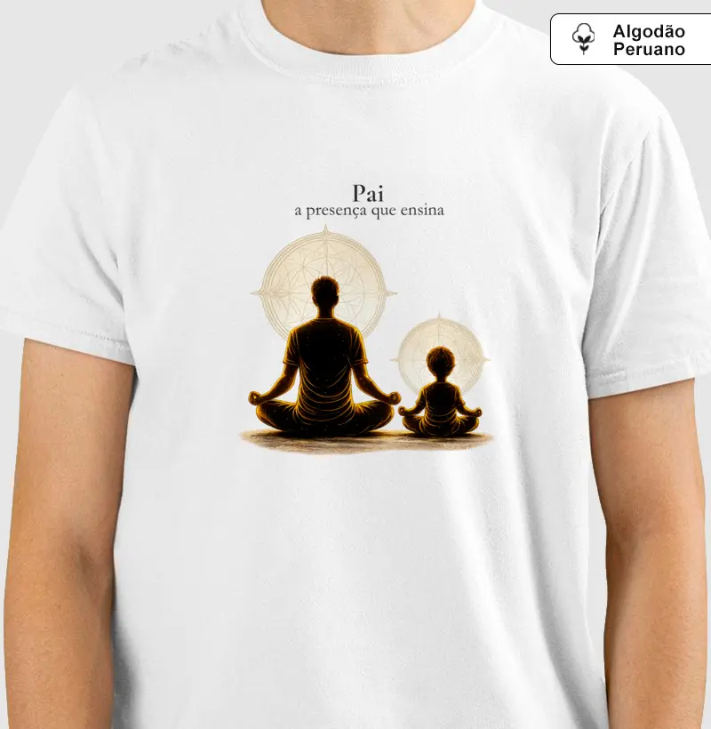Pai • Presença que Ensina (algodão peruano)