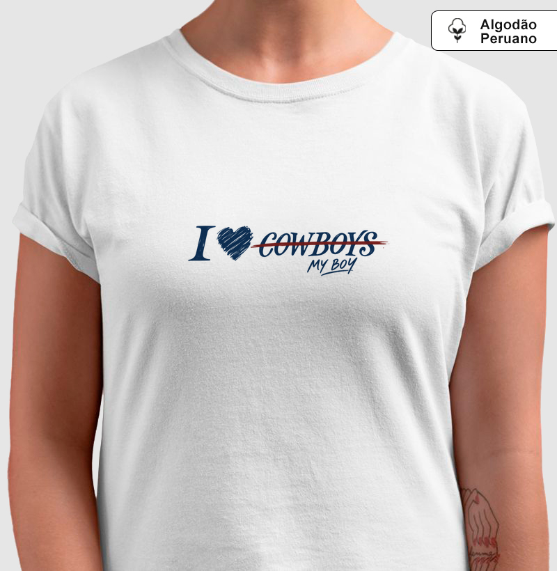 Camiseta My Boy - Camiseta Algodão Peruano