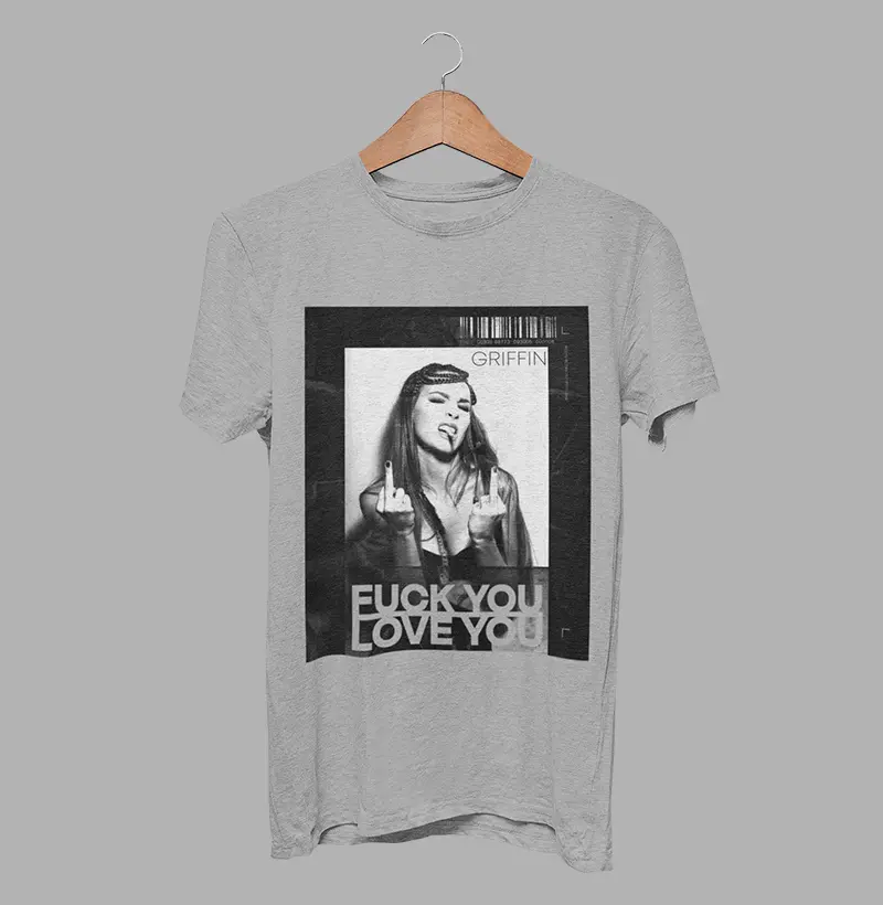 CAMISETA MASCULINA LOVE YOU VI