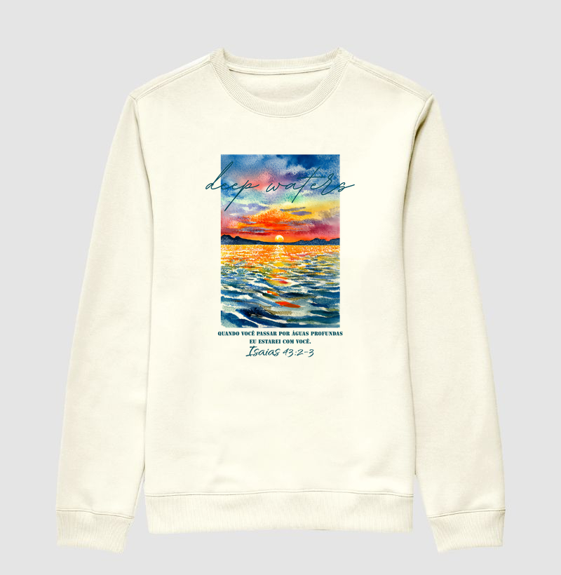 Suéter Moletom Deep Waters - Suéter Moletom