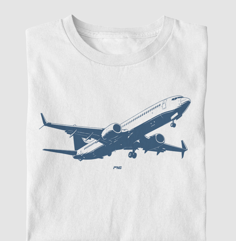 Camiseta Infantil - Boeing 737