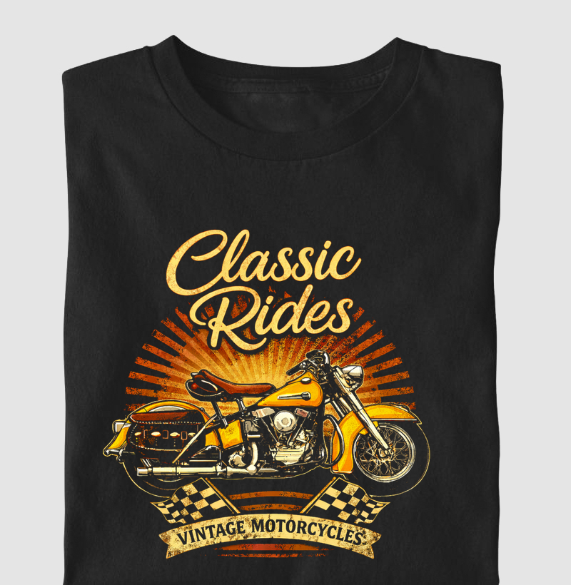 Camiseta Biker Classic Rides