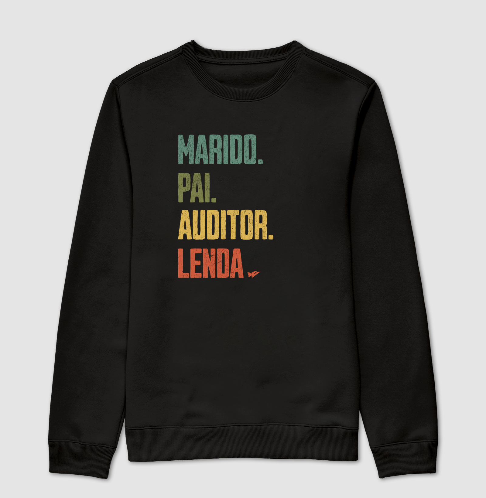 MARIDO. PAI. AUDITOR. LENDA. - Suéter Moletom