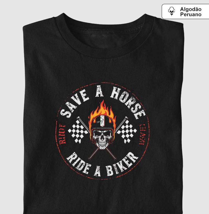 Carimbo Biker: Crânio Selado