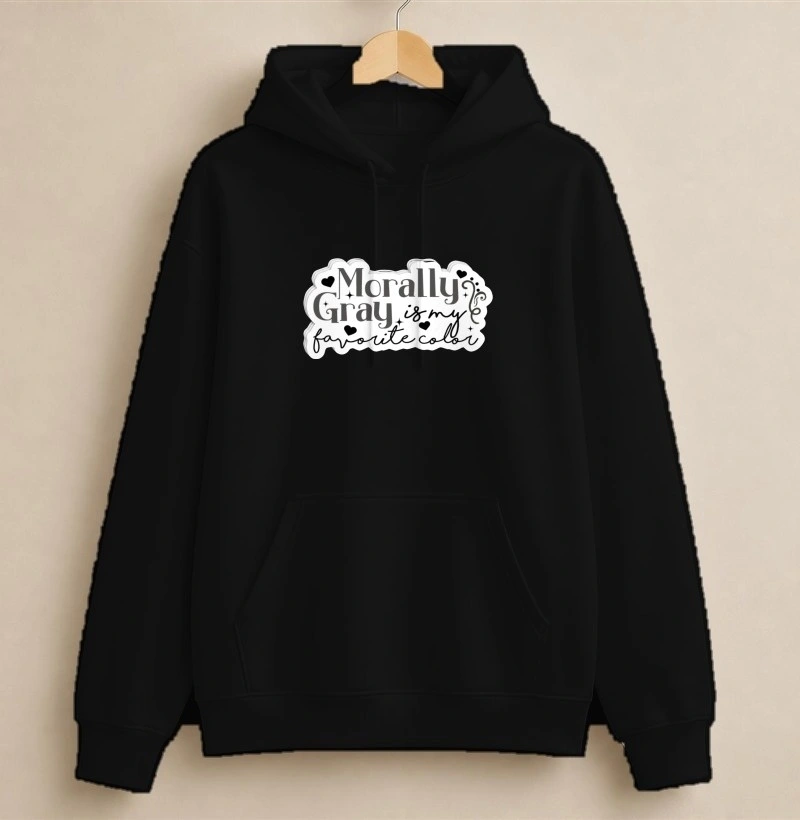 Morally Grey - Hoodie Moletom