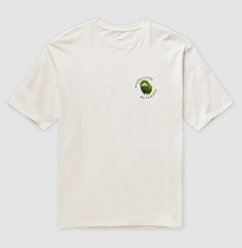 ovelha verde da família s