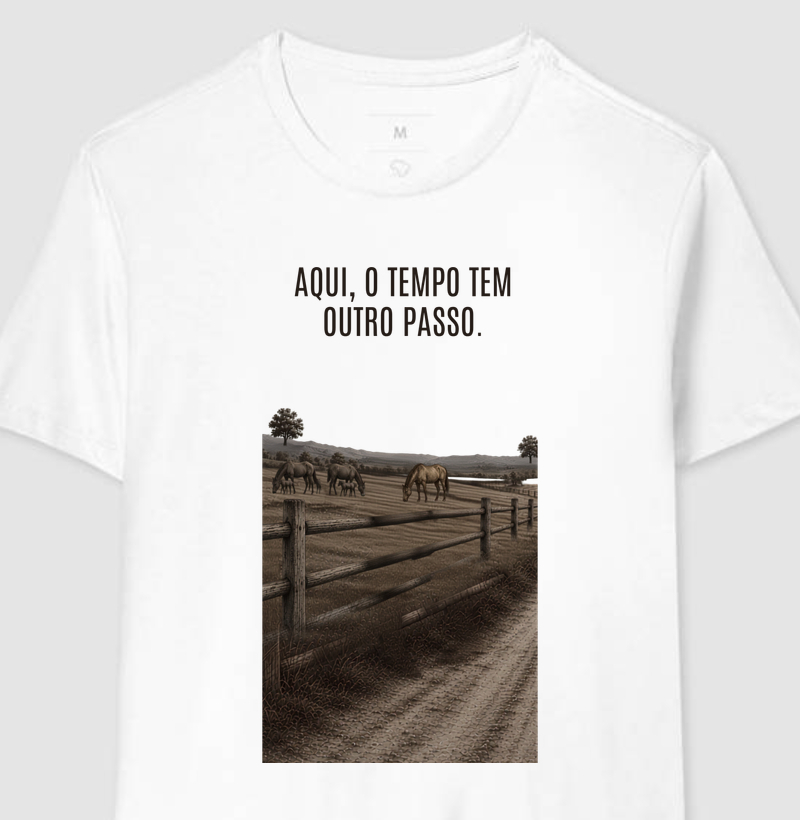 Aqui, o tempo tem outro passo. (C)