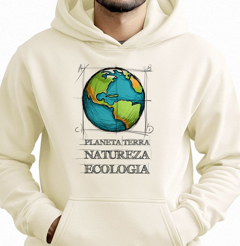 Hoodie Moletom Planeta Terra