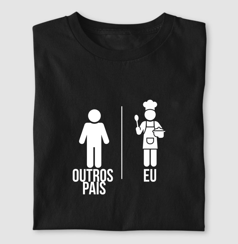 Camiseta Pai Chef — Outros Pais & Eu