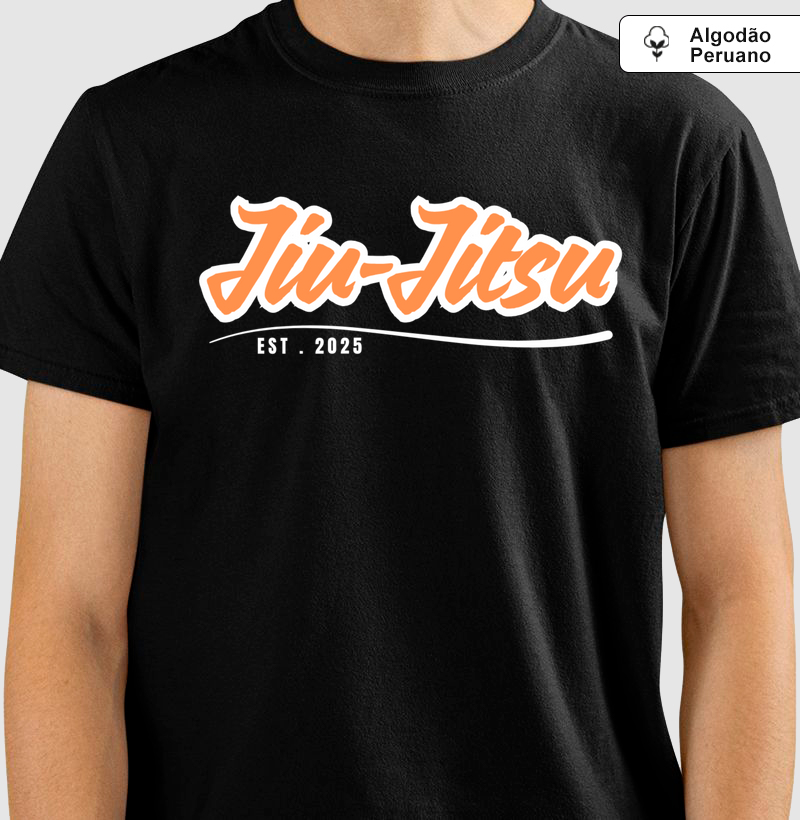 Jiu-Jitsu - Est 2025 - Lifestyle - Algodão Peruano