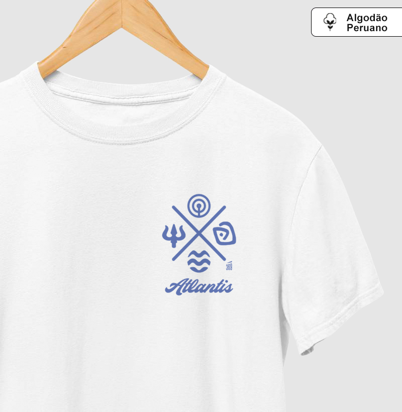 Atlantis - Camiseta Algodão Peruano
