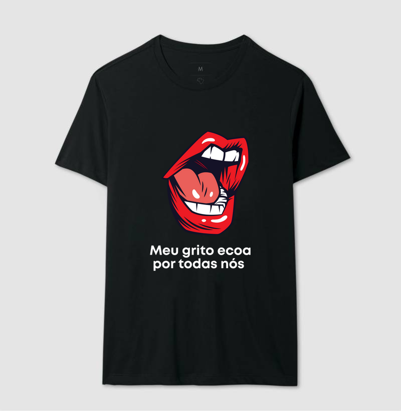 Meu grito ecoa por todas nós
