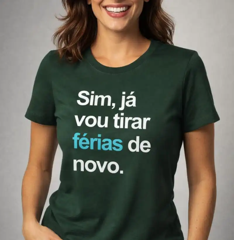 Já vou tirar férias de novo