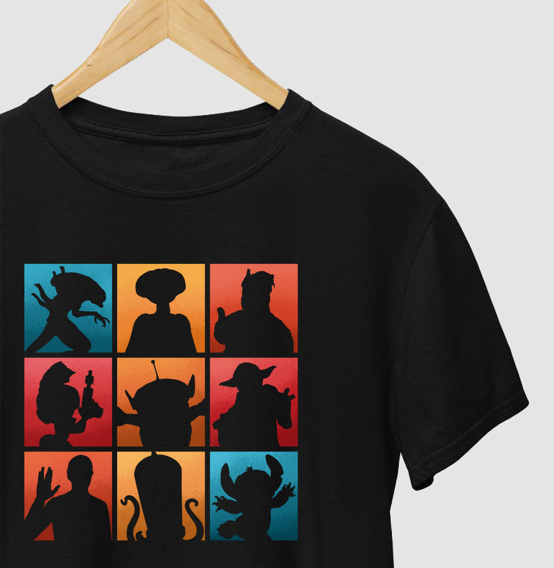 Camiseta Alien Gang - Camiseta