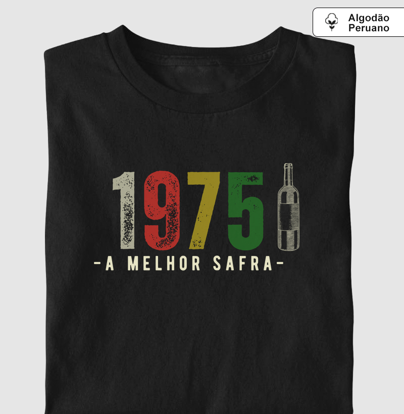 Camiseta A Melhor Safra 1975