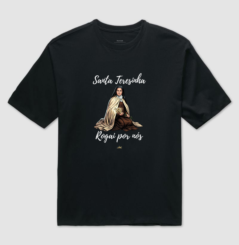 Santa Teresinha - Rogai por nós - Caligrafia