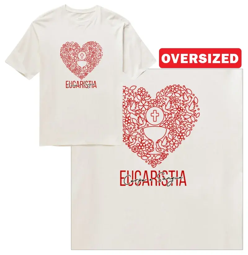 Eucaristia Corpo e Sangue - Oversized