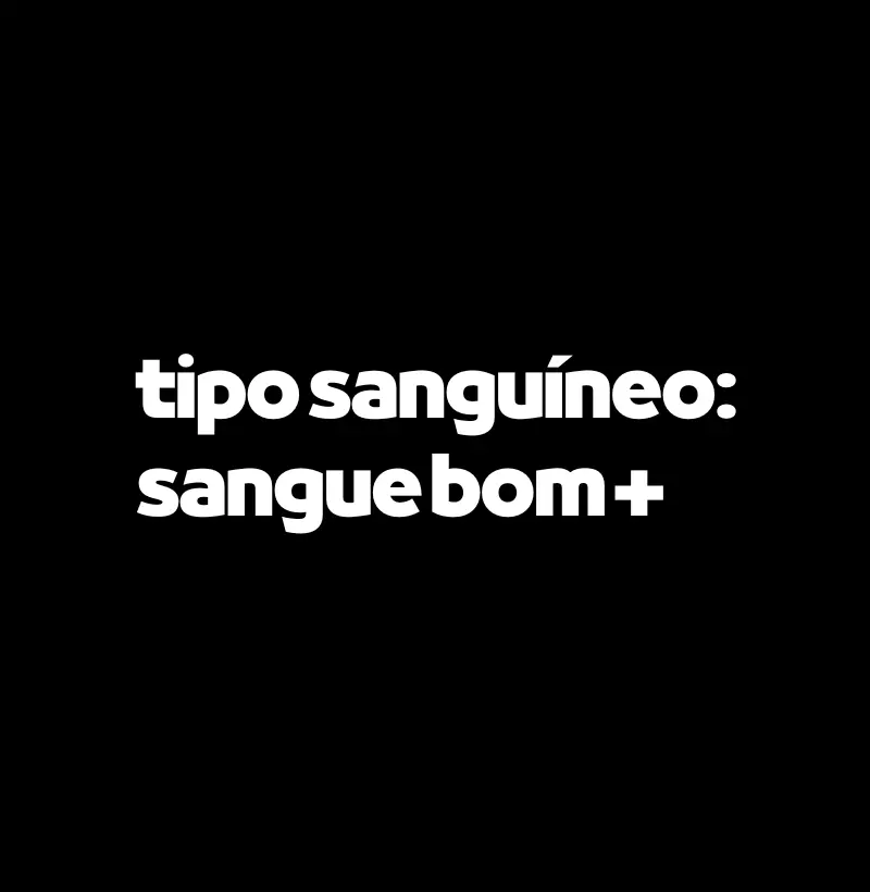 Sangue Bom