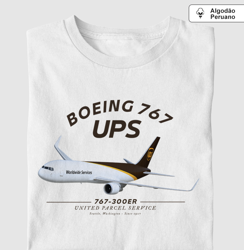 Boeing 767 - UPS | Algodão Peruano