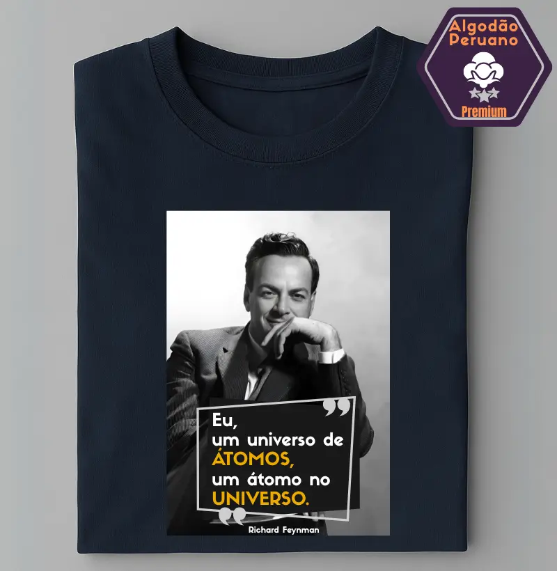 Eu, um universo e um átomo! - Richard Feynman