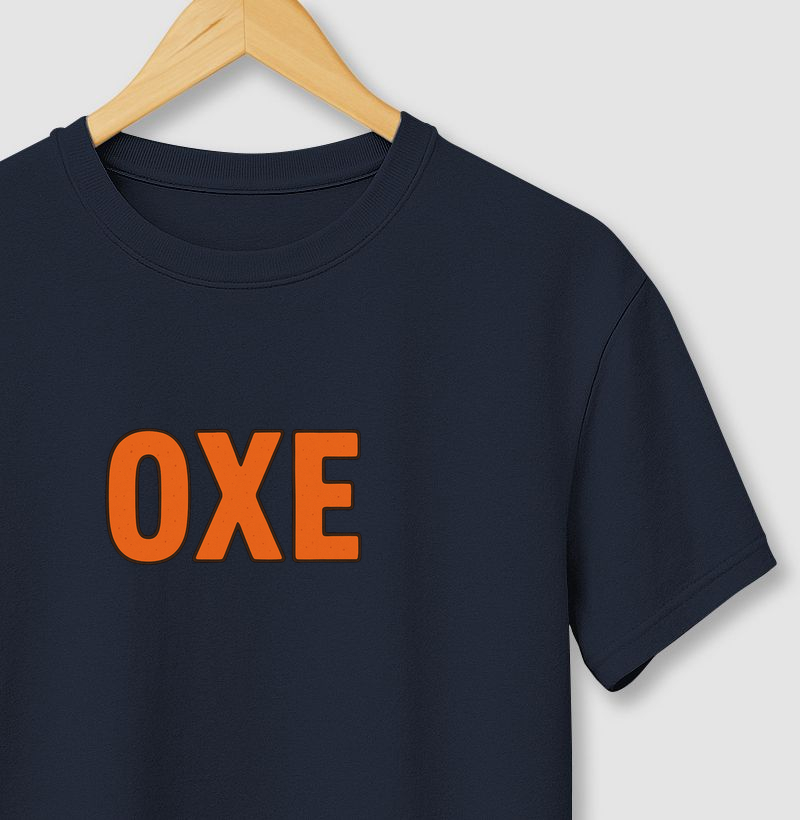 Camiseta Oxe! Coleção Baianês. Masculina e Feminina. Algodão Premium.