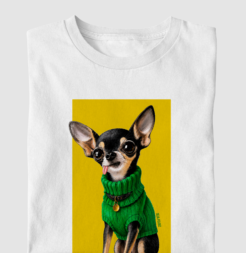 Chihuahua Velhito Amarelo