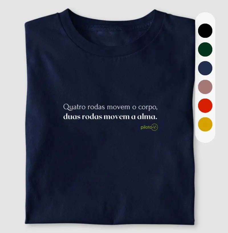 Duas rodas movem a alma