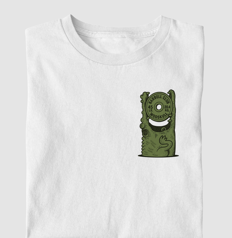 Camiseta Wodskull Crocodilo