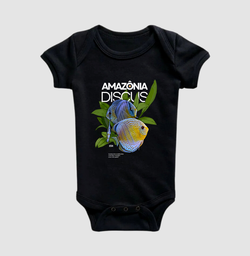 Green Tefé spotted - Acará Disco Selvagem - Amazônia Discus Seleção Premium