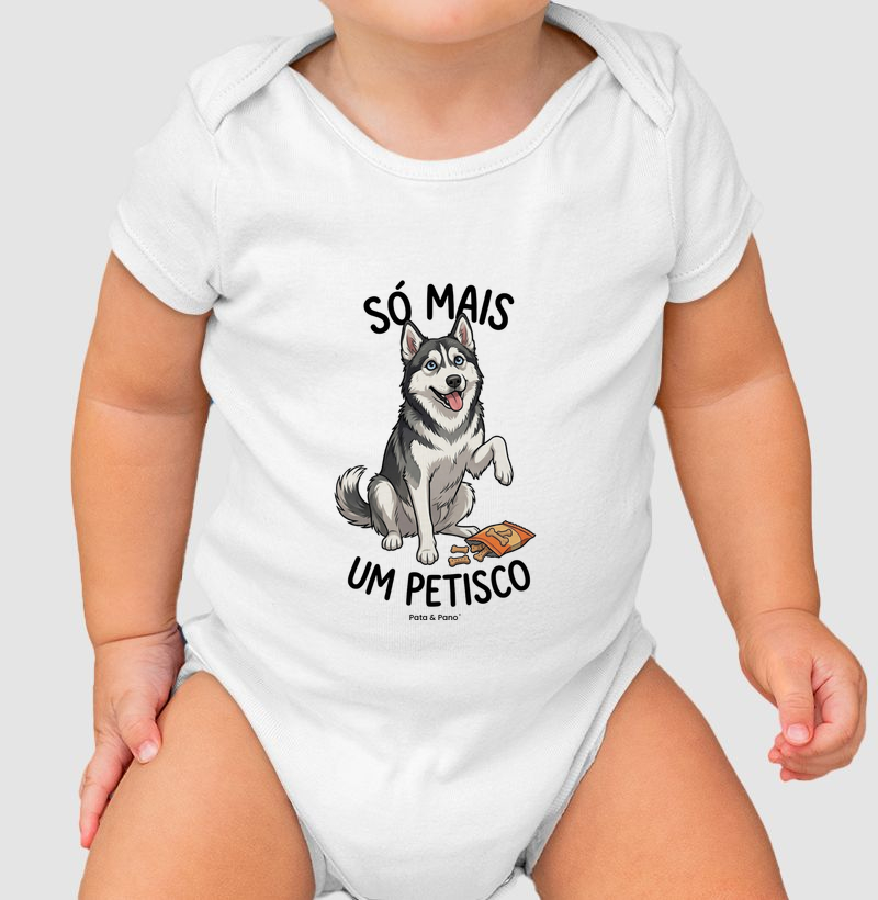 BODY BEBÊ HUSKY PETISCO