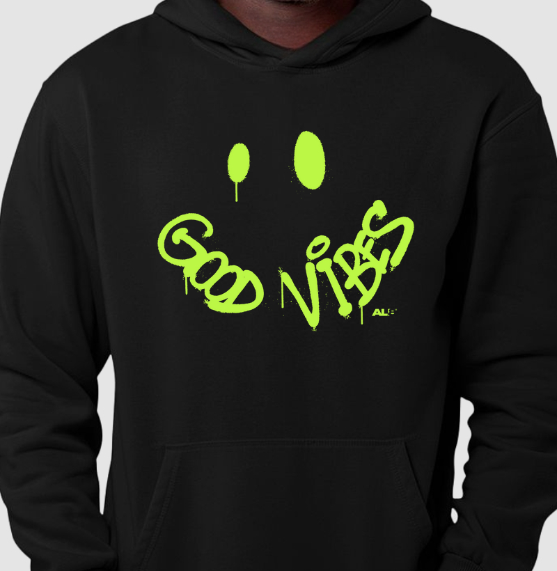 Hoodie Moletom Good Vibes