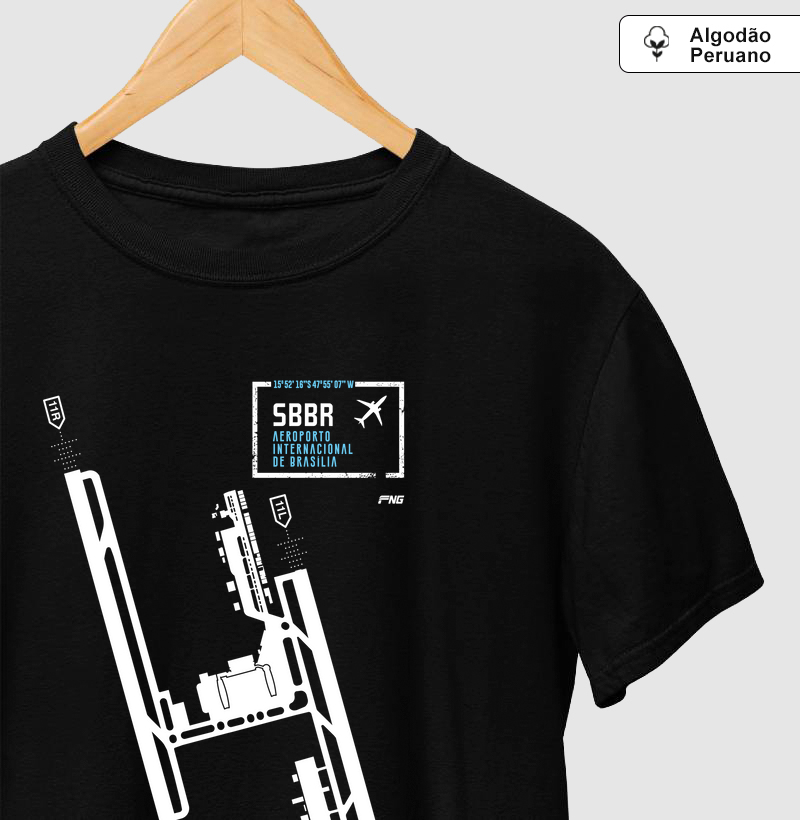 Camiseta Aeroporto Internacional de Brasília