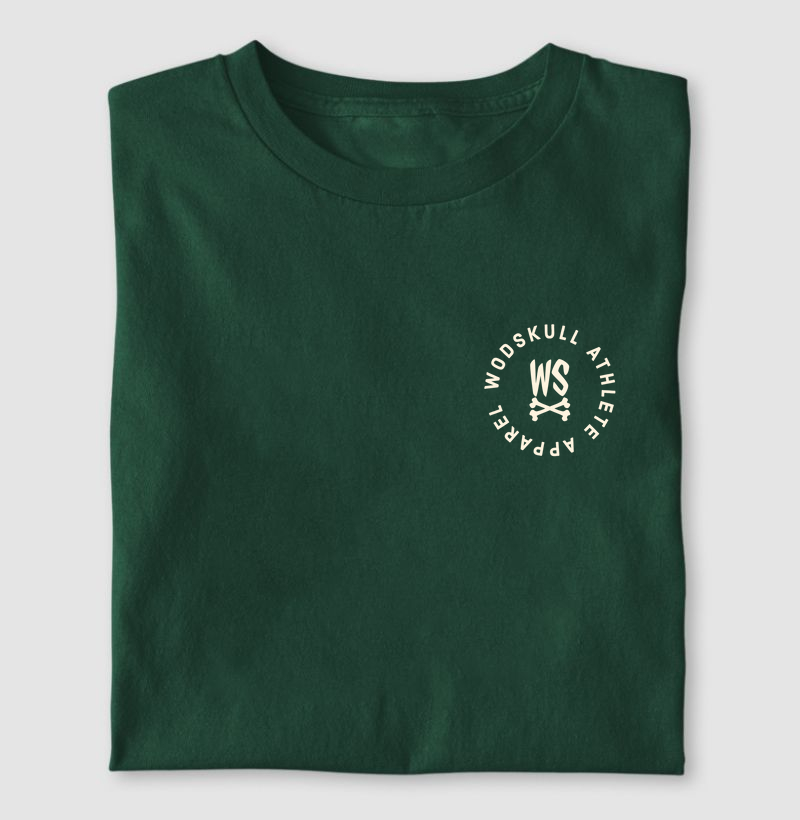 Camiseta Wodskull Logo Minimalista 