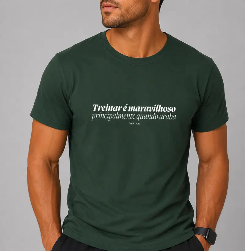 T-shirt - Treinar é maravilhoso principalmente quando acaba