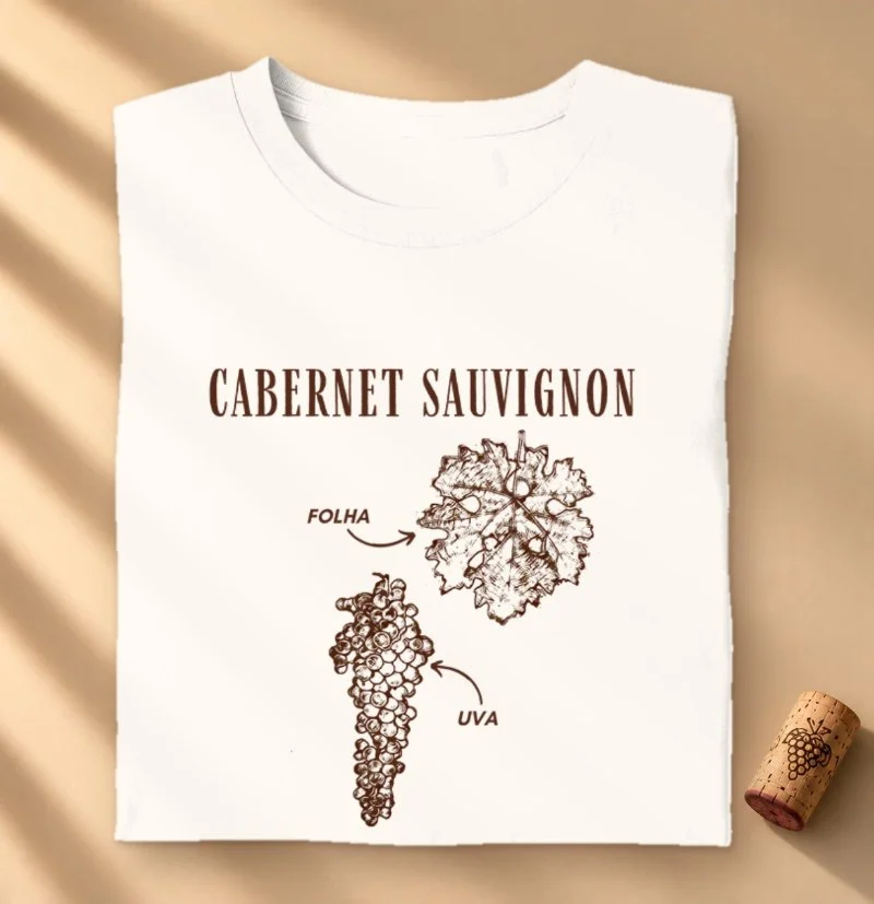 Camiseta Cabernet Sauvignon - Essência