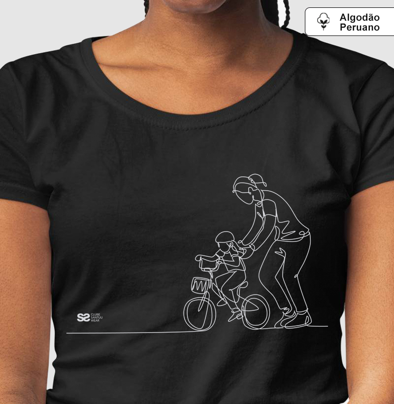 Camiseta Algodão Peruano Masc/Fem "Domingo no parque"