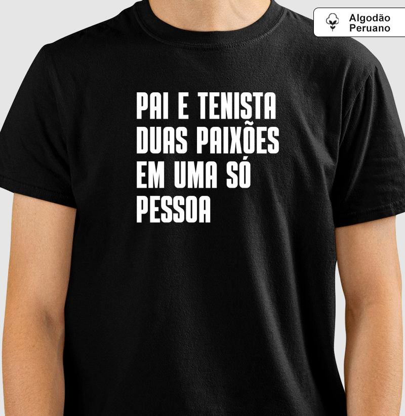 Pai e Tenista. Duas Paixões em uma só Pessoa