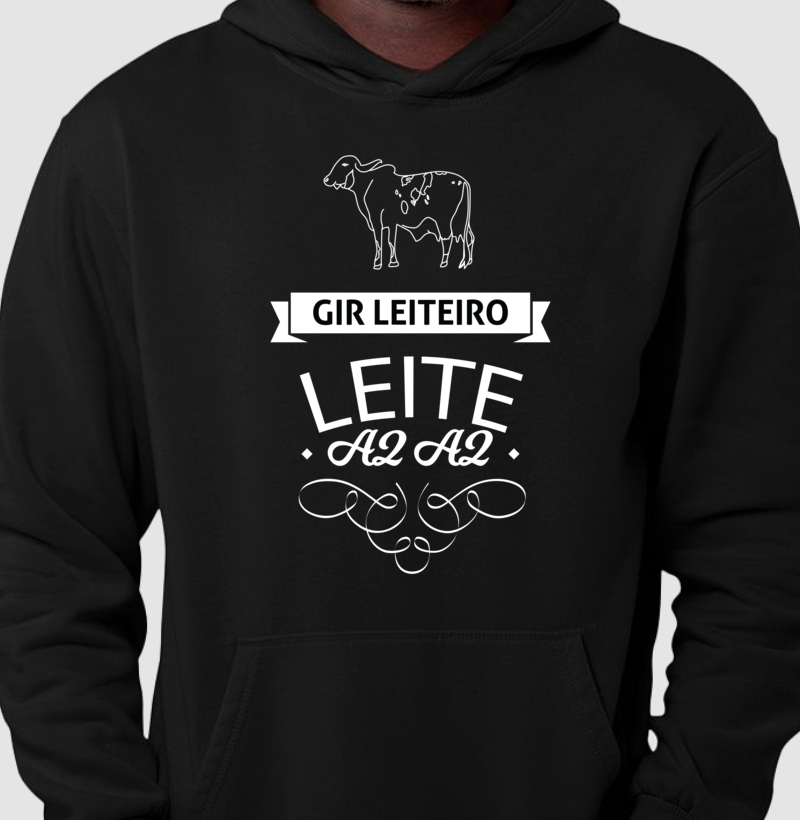 Gir Leiteiro - A2A2 - Hoodie Moletom