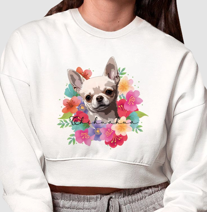 Chihuahua Floral