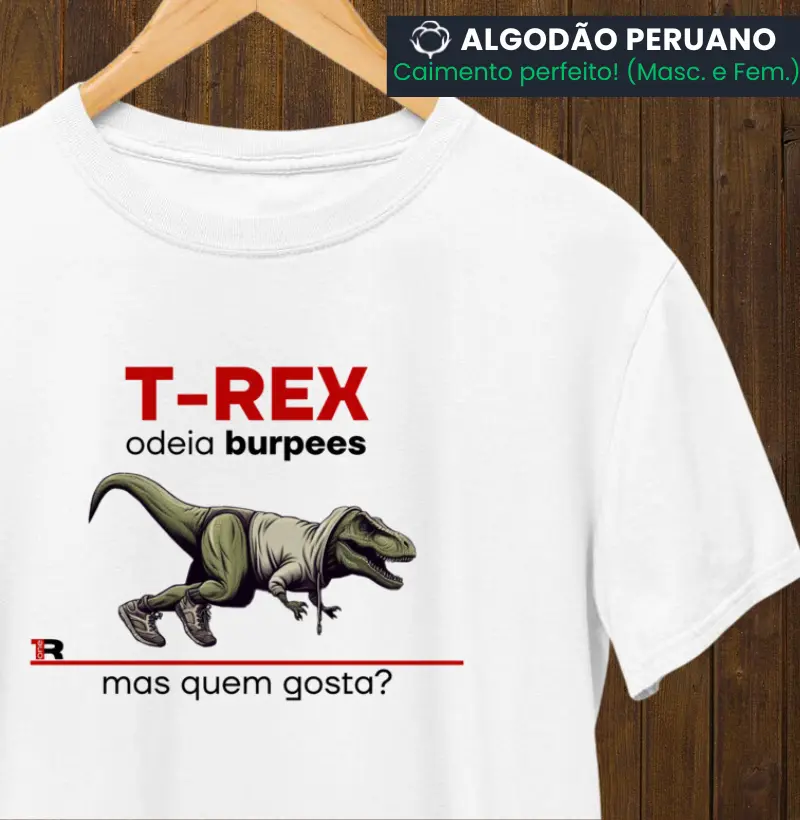 T-Rex odeia burpees (Masc. e Fem.)