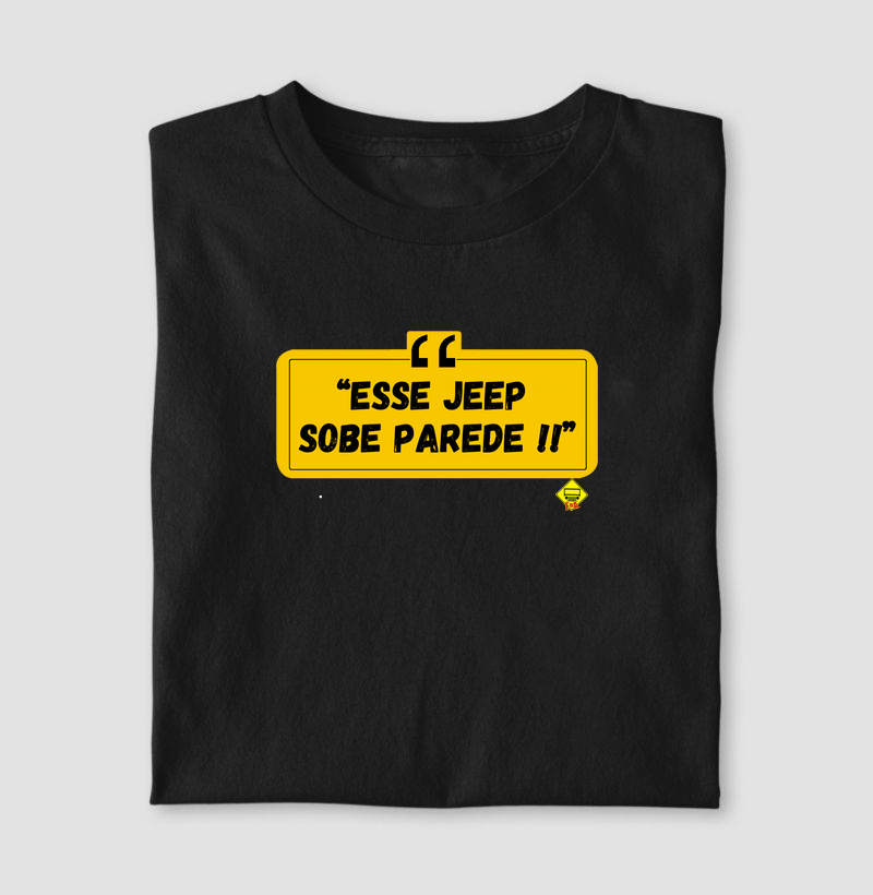 Esse Jeep sobe parede