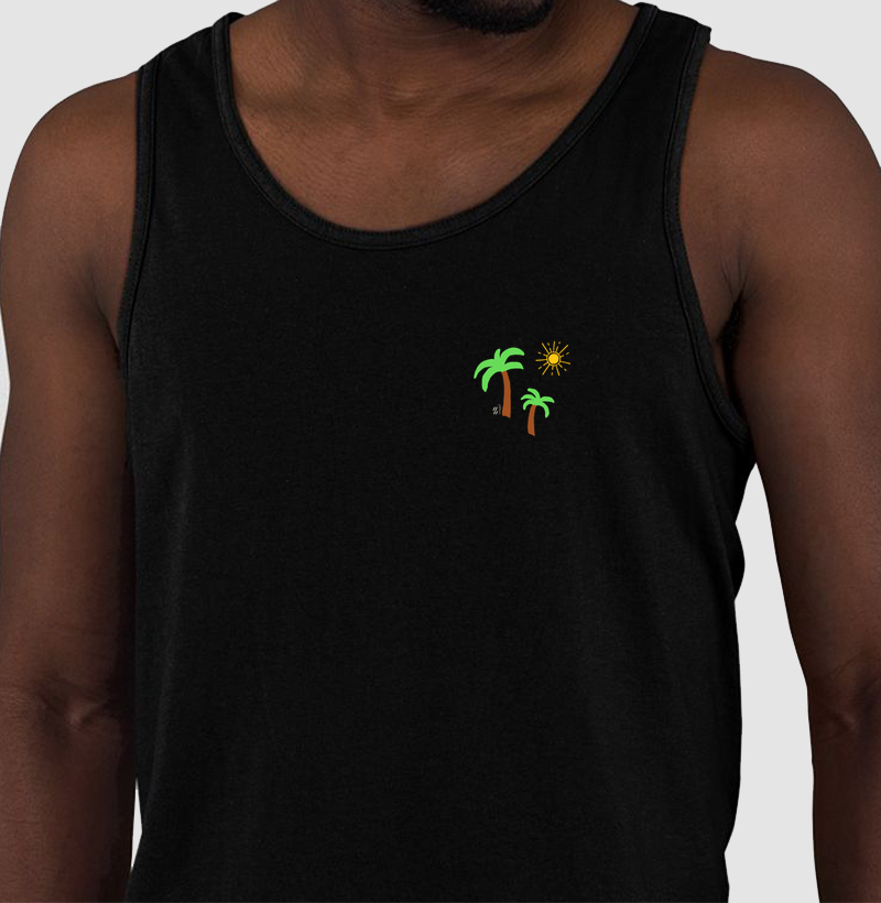 Camiseta Regata - Tropical Essencial