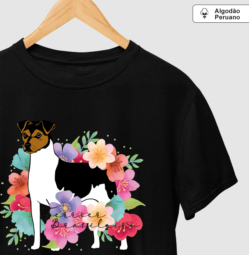 Terrier Brasileiro Floral