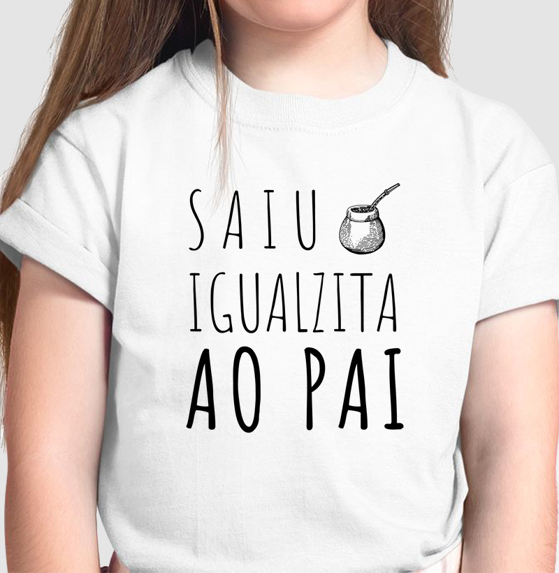 Camiseta igualzita ao Pai (Infantil)