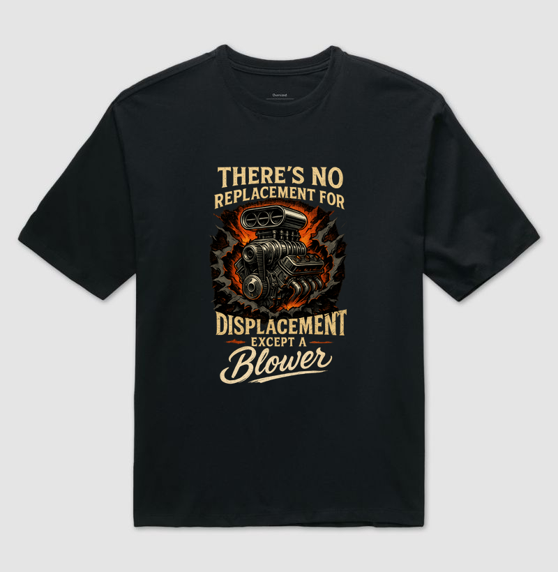 camiseta-garage-motors-kustom-theres-no-replacement-for-displacement-except-a-blower-motor-v8