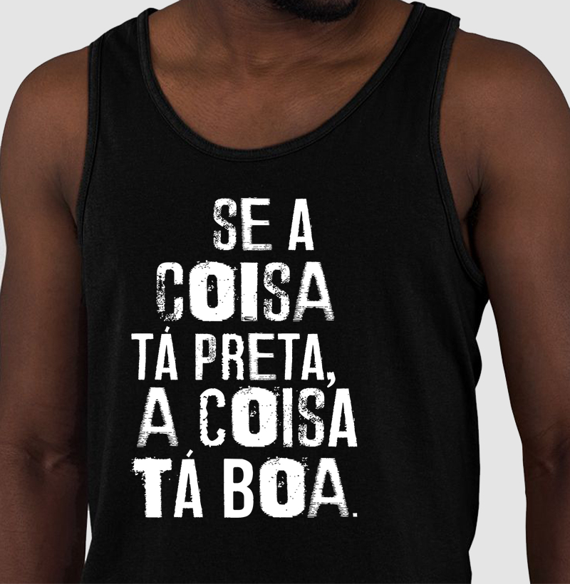 Regata - Se a coisa tá preta, a coisa tá boa.